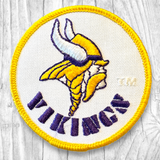 Minnesota Vikings. NFL. Authentic Vintage Patch
