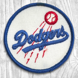 Dodgers. Major League Baseball. Authentic Vintage Patch