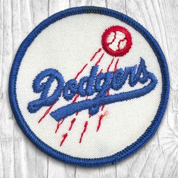 Dodgers. Major League Baseball. Authentic Vintage Patch