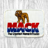 MACK. The Greatest Name in Trucks. Authentic Vintage Patch