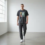 "Alice Cooper Goes To Hell" Time Machine T-Shirt. Vintage Transfer Printed On Vintage Hanes T-Shirt