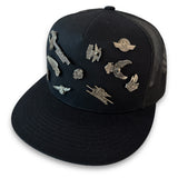 Harley-Davidson Pins + Yupoong 6006 Snapback