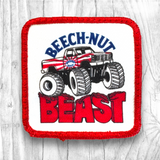 BEECH-NUT BEAST. Authentic Vintage Screen Printed Patch.