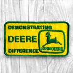 JOHN DEERE DIFFERENCE. Authentic Vintage Patch
