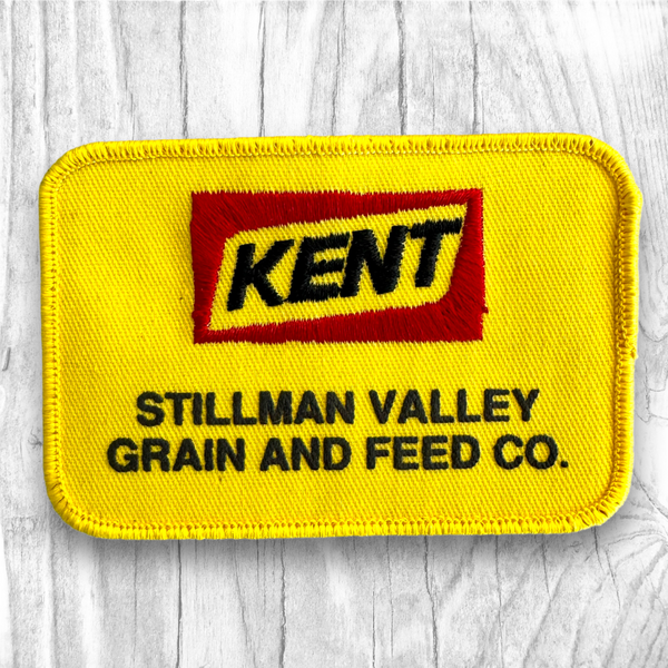 KENT. STILLMAN VALLEY GRAIN AND FEED CO. Authentic Vintage Patch