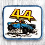 4x4 Off Road. Authentic Screen Printed Vintage Patch