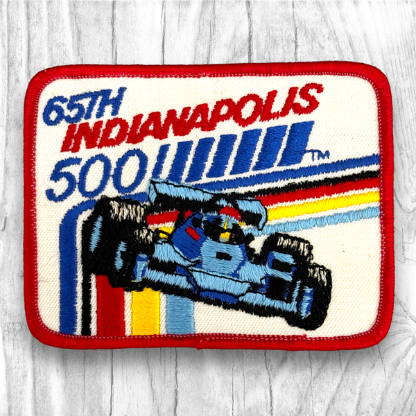65th Indianapolis 500. Authentic Vintage Patch