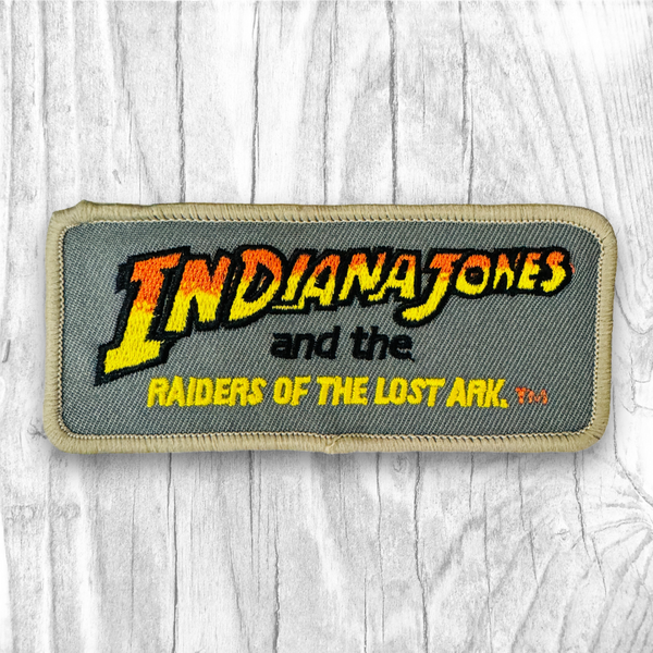 INDIANA JONES and the Raiders Of The Lost Ark. Authentic Vintage Patch