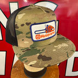 Husqvarna. Vintage Patch + 6006 Yupoong Snapback