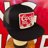 COORS BEER PATROL. Vintage Patch + 6006 Yupoong Snapback