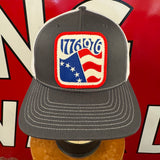 Bicentennial 1776-1976 Highway Sign Patch + Richardson 112 Snapback