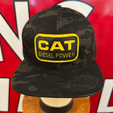 CAT DIESEL POWER Vintage Patch + Yupoong 6089 Snapback