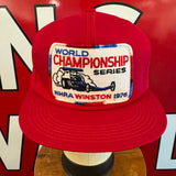 WORLD CHAMPIONSHIP SERIES. NHRA WINSTON 1976. K-Products Authentic Vintage Trucker