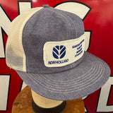 NEW HOLLAND GARTON TRACTOR. TURLOCK. NEWMAN. STOCKTON. K-Products Authentic Vintage Denim Trucker