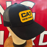 CAT DIESEL POWER Vintage Patch + Yupoong 6506 5 Panel Snapback