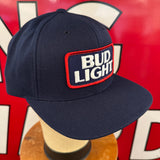 BUD LIGHT Vintage Patch + Yupoong 6089 Snapback