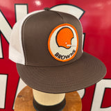 Cleveland Browns Vintage Patch + Yupoong 6006 Snapback