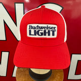 Budweiser Light Vintage Patch + Flexfit 110 Curved Snapback