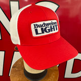 Budweiser Light Vintage Patch + Flexfit 110 Curved Snapback