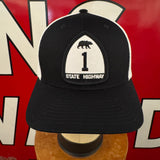 California State Highway 1 Patch + Flexfit 110 Curved Snapback