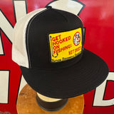 Get Hooked On Fishing! Not Drugs! Vintage Patch + 6006 Yupoong Snapback