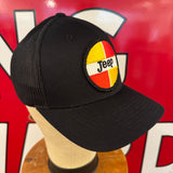 Jeep Vintage Patch + Flexfit 6511 Cap