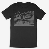 Oakland Stadium Auto Races + Black T-Shirt
