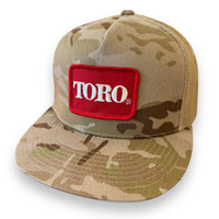 TORO Vintage Patch + Yupoong 6006 Multicam Snapback