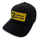 Caterpillar Diesel Power Vintage Patch + Flexfit 6511 Cap