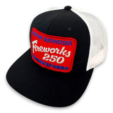 Fireworks 250 Nissan '87 HDRA.SOUTAR BUDWEISER Vintage Patch + Yupoong 6609 Snapback