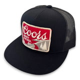 COORS BEER PATROL. Vintage Patch + 6006 Yupoong Snapback