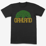 Oakland Tree + Black T-Shirt