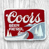 Coors Beer Patrol. Authentic Vintage Patch.