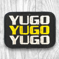 YUGO. Authentic Vintage Patch