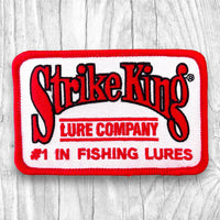 Strike King Lure Company Vintage Patch + Yupoong 6006 Snapback