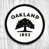 Oakland 1852. White/Black - Patch