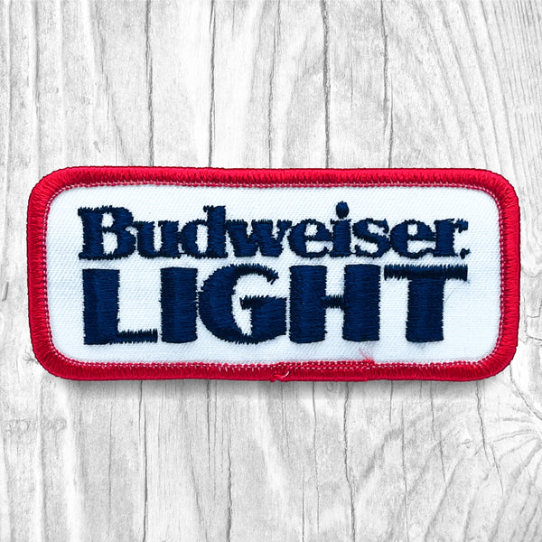Budweiser Light. Authentic Vintage Patch