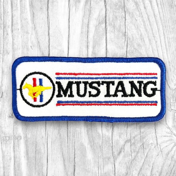 Ford Mustang. Authentic Vintage Patch