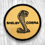 Shelby Cobra Gold Vintage Patch.