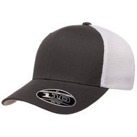 Flexfit 110. Charcoal/White Mesh Snapback
