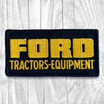FORD TRACTORS-EQUIPMENT. Authentic Vintage Patch