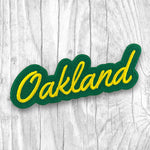 Oakland. New Patch