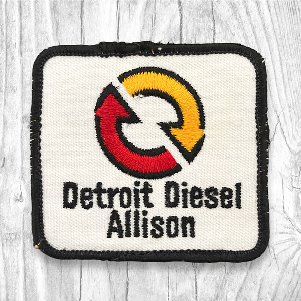 Detroit Diesel Allison. Authentic Vintage Patch