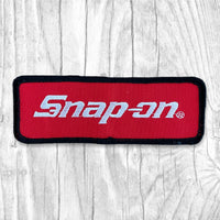 Snap-on Tools. Red/Black Vintage Patch
