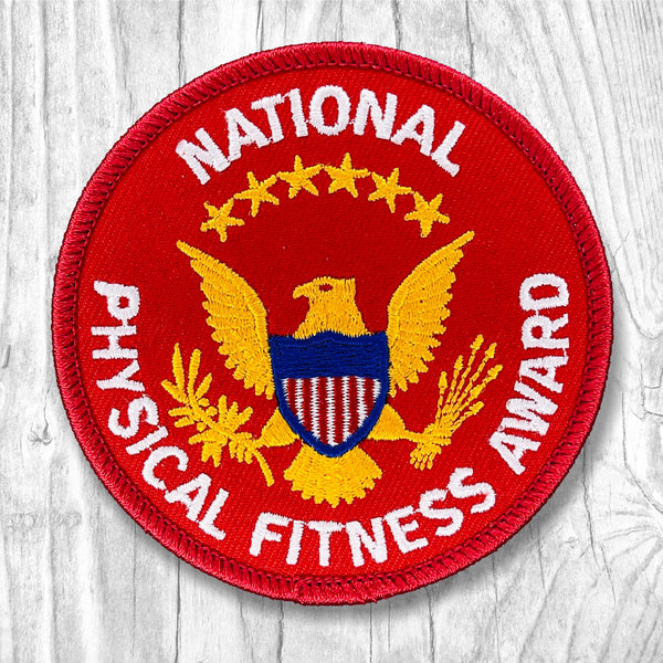 National Physical Fitness Award Vintage Patch