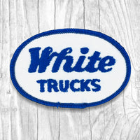 White Trucks Vintage Patch
