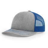 Richardson 112 Heather Gray/Royal Trucker Snapback