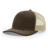 Richardson 112 Brown/Khaki Trucker Snapback