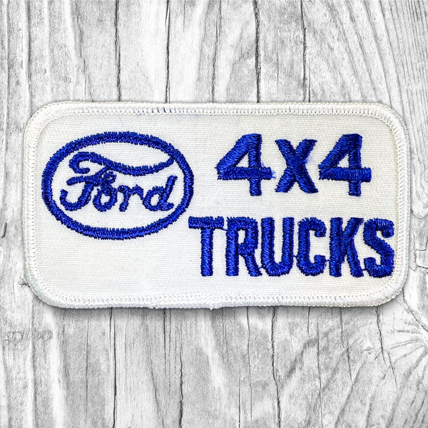 Ford 4x4 Trucks Authentic Vintage Patch