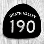California State Highway 190 - Death Valley. White & Black. New Patch